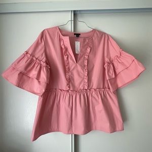 NWT Ann Taylor pink blouse